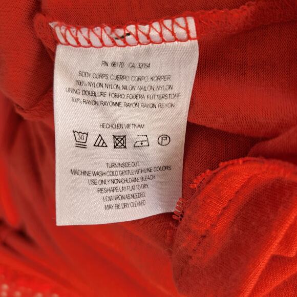 Anthropologie Postcard Retro Poppy Polka Dot Dress Size Small - Picture 11 of 11